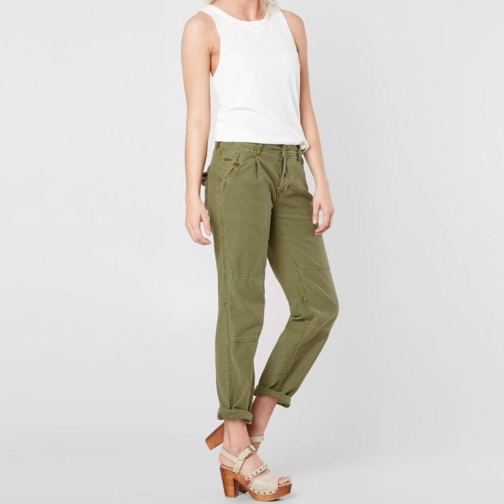 Free People Utility Boyfriend Pants Size 28